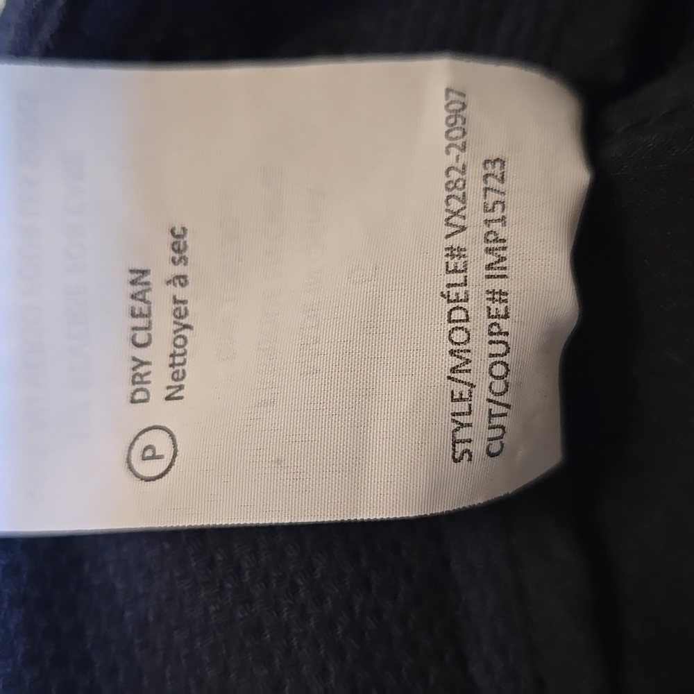 Vince Navy Wool Blend Crop Trouser Pant‎ Size 6 Coastal Workwear - Picture 13 of 15